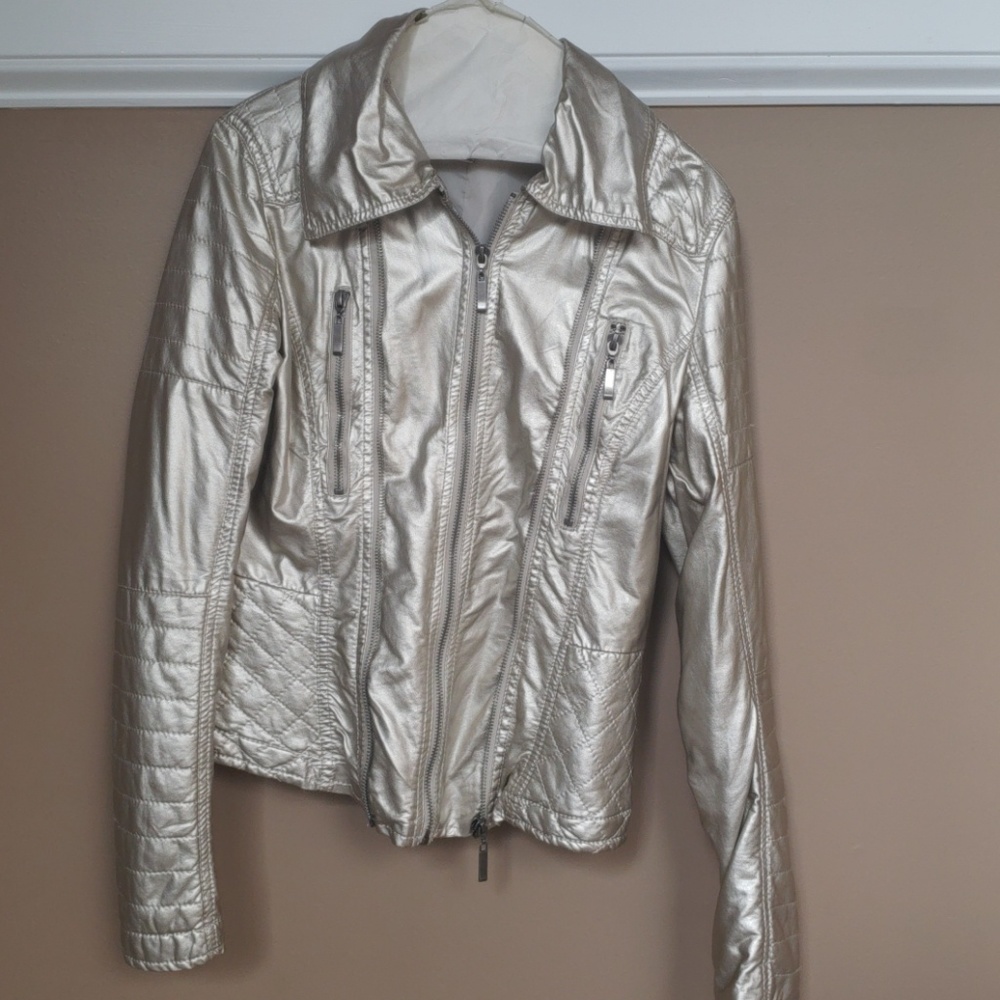 Textured Golden Jacket